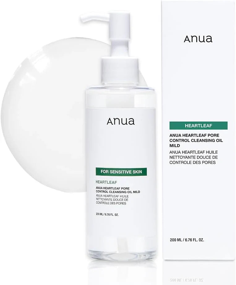 ANUA Heartleaf Pore Control Cleansing Oil Mild for sensitive skin 200 ml